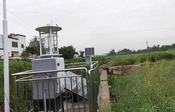 瀘縣農業農村局引進云飛四情監測設備建設現代農業智慧園區